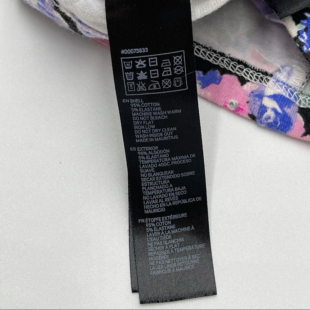 Forever 21 Purple Floral Crop Top Small - Picture 9 of 12